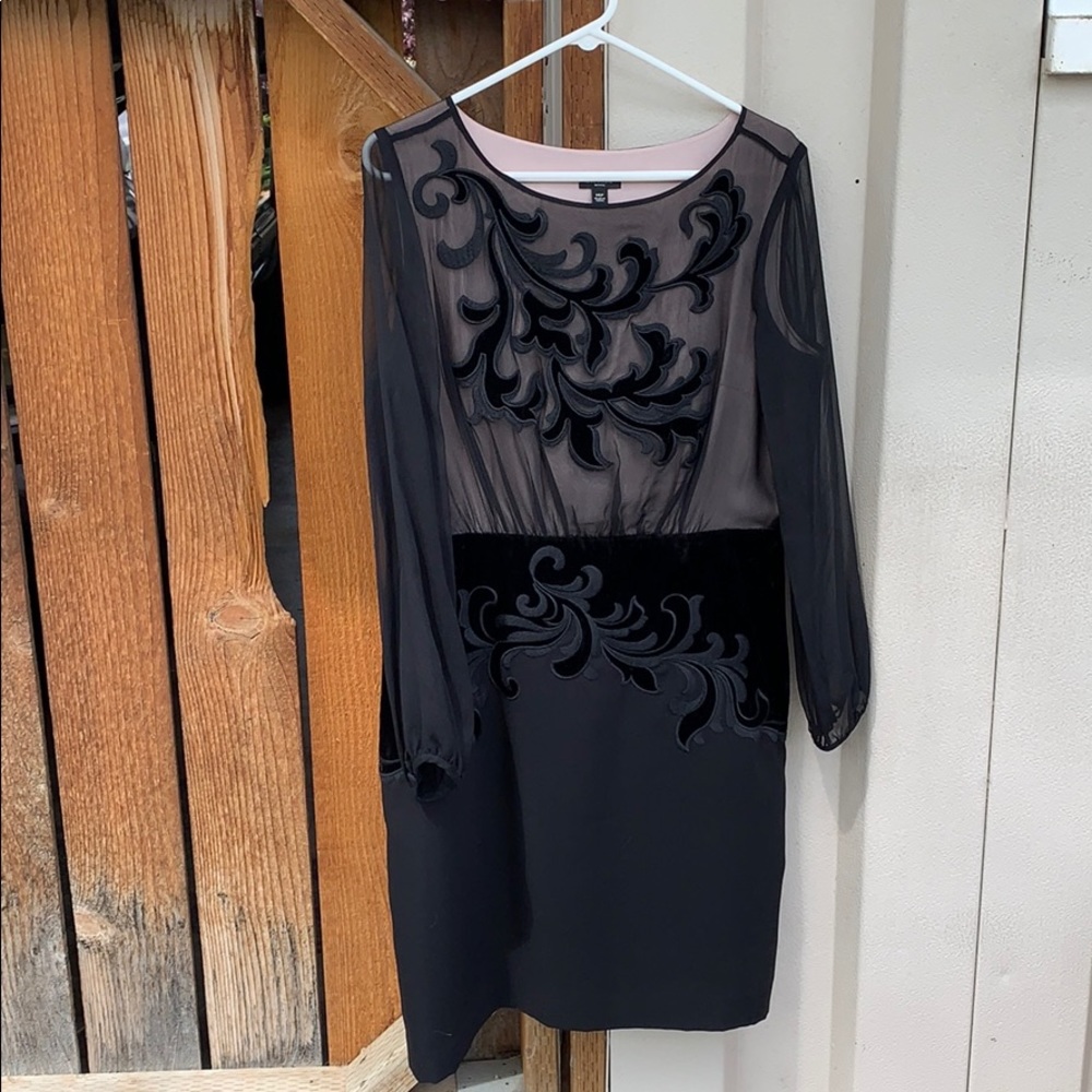 Ann Taylor Black dress size 14P